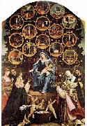 Madonna of the Rosary Lorenzo Lotto